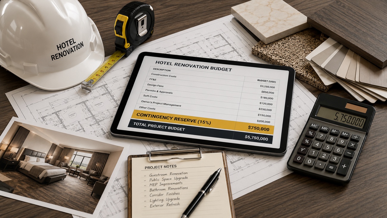 Hotel Renovation Contingency Planning: Budget Buffer Guide